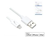 USB A auf Lightning Kabel 0,5m, weiss, DINIC Box